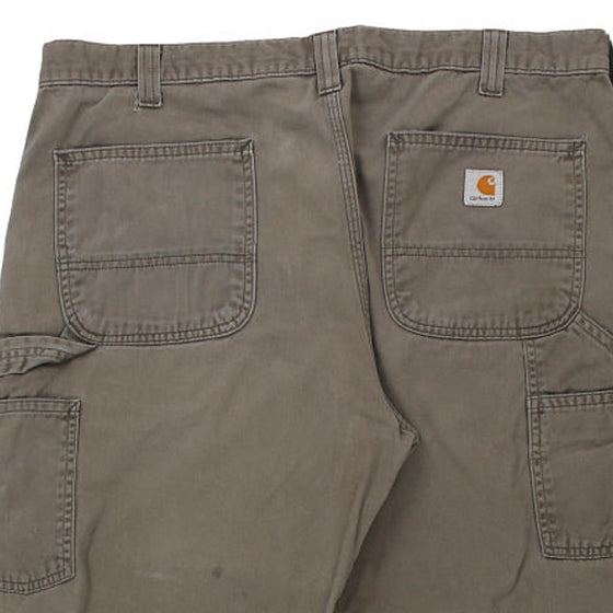 Vintage grey Carhartt Carpenter Trousers - mens 36" waist