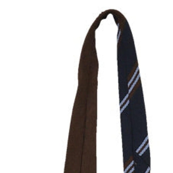 Vintage brown Les Copains Tie - mens no size