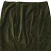 Max Mara Skirt - 28W UK 8 Green Cotton