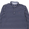 Vintage navy Tommy Hilfiger Long Sleeve Polo Shirt - mens large