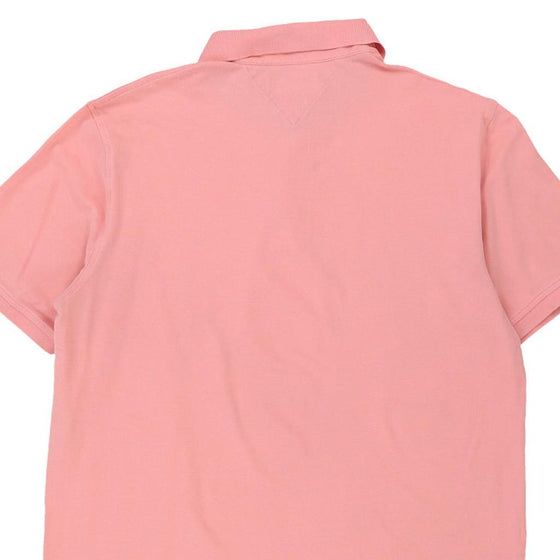 Vintage pink Tommy Hilfiger Polo Shirt - mens xx-large