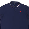 Vintage navy Polo Ralph Lauren Polo Shirt - mens xx-large