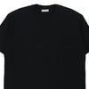 Vintage black Armani T-Shirt - mens x-large