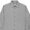 Vintage grey Armani Shirt - mens large