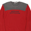 Vintage red Armani Exchange Jumper - mens x-large