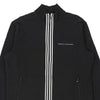 Vintage black Armani Exchange Zip Up - mens xx-large