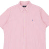 Vintage pink Ralph Lauren Shirt - mens large