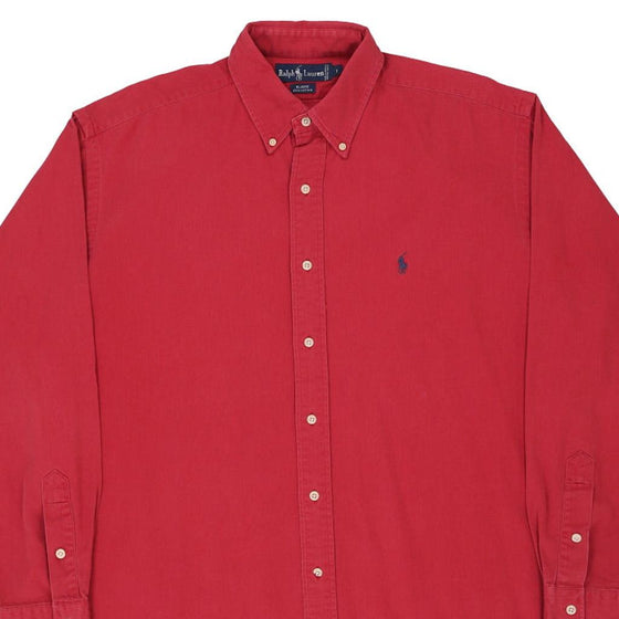 Vintage red Blaire Ralph Lauren Shirt - mens large