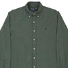 Vintage green Custom Fit. Ralph Lauren Shirt - mens large