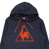 Vintage black Le Coq Sportif Hoodie - mens small