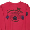 Vintage red 80s Best Company Sweatshirt - mens large