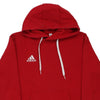 Vintage red Adidas Hoodie - mens medium