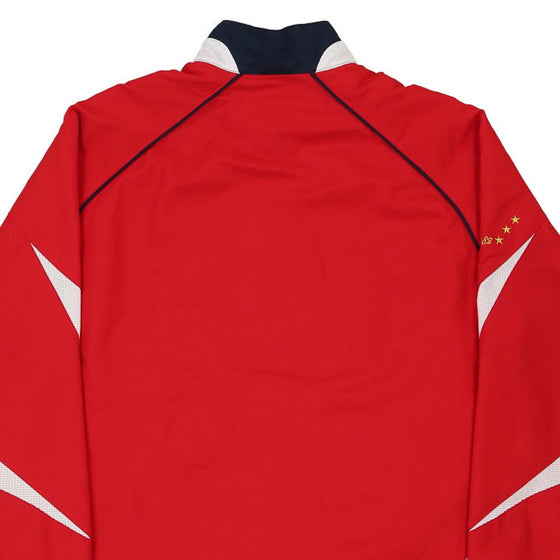 Vintage red Unbranded Track Jacket - mens large