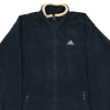 Vintage black Adidas Fleece - mens xx-large