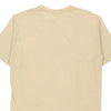 Vintage beige Asics T-Shirt - mens large