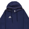 Vintage navy Adidas Hoodie - mens medium