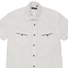 Vintage white Antony Morato Short Sleeve Shirt - mens large