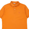 Vintage orange Sergio Tacchini Polo Shirt - mens large