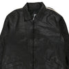 Vintage black 5 Leather Jacket - mens x-large