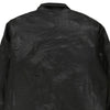 Vintage black 5 Leather Jacket - mens x-large