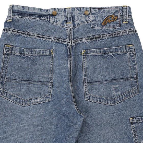 Vintage blue Matt Davis Denim Shorts - mens 32" waist