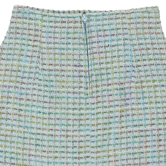 Vintage blue Freeling Mini Skirt - womens 26" waist