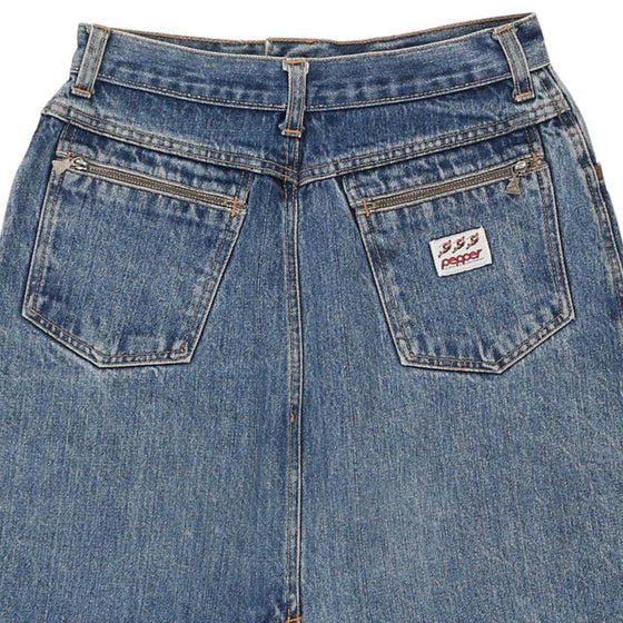 Vintage blue Pepper Denim Skirt - womens 26" waist