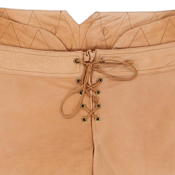 Vintage beige Cycle Shorts - womens 32" waist