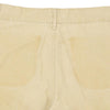 Vintage cream Fade Out Denim Shorts - womens 30" waist