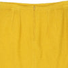 Vintage yellow Unbranded Mini Skirt - womens 30" waist