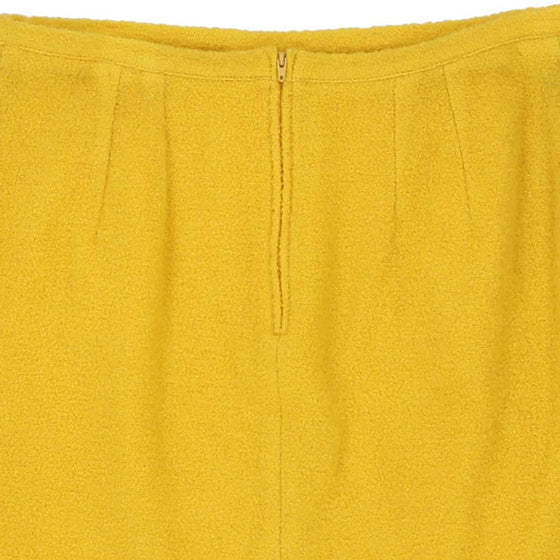 Vintage yellow Unbranded Mini Skirt - womens 30" waist