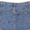 Vintage blue Aili Artisan Denim Shorts - womens 36" waist