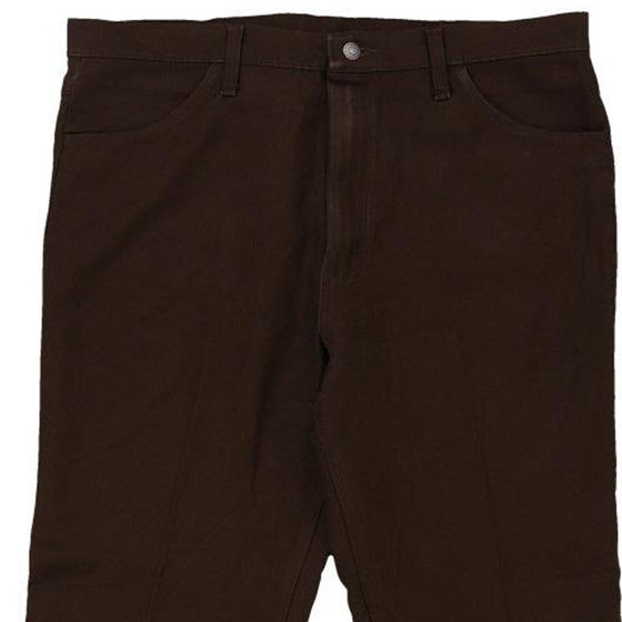 Vintage brown Wrangler Trousers - mens 37" waist