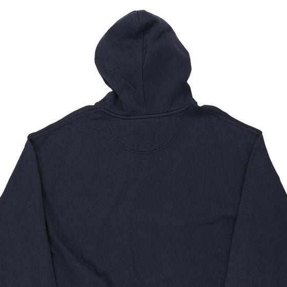 Vintage navy Champion Hoodie - mens x-large