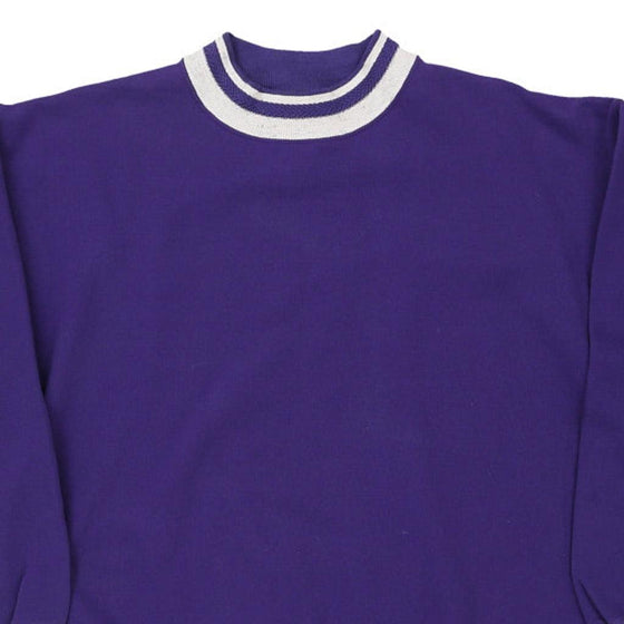 Vintage purple Made in USA With An Attitude Sweatshirt - womens large