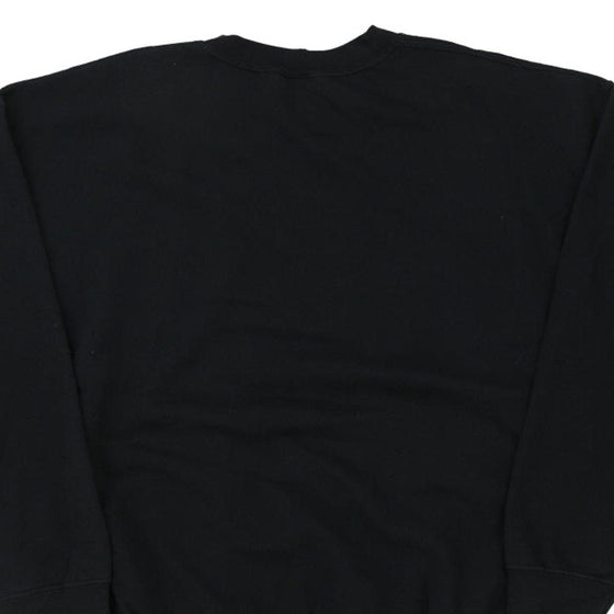 Vintage black Gildan Sweatshirt - mens x-large