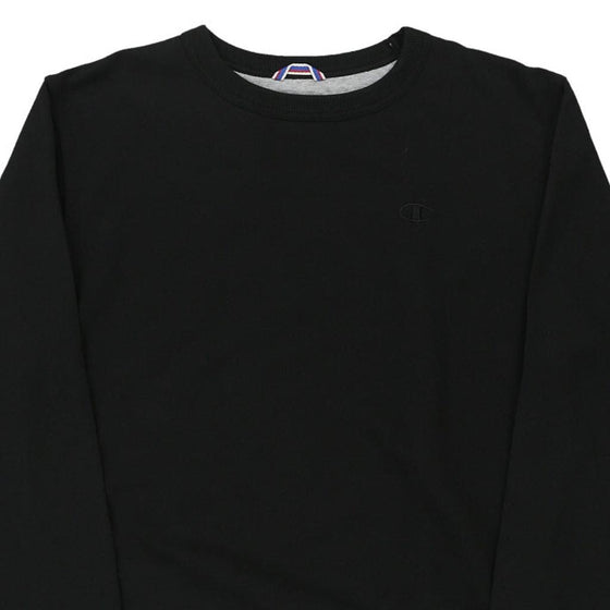 Vintage black Champion Sweatshirt - mens small