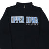 Vintage black Upper Iowa Peacocks Champion Zip Up - mens medium