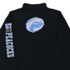 Vintage black Upper Iowa Peacocks Champion Zip Up - mens medium