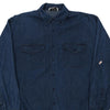 Vintage blue Jazzman Denim Shirt - mens x-large