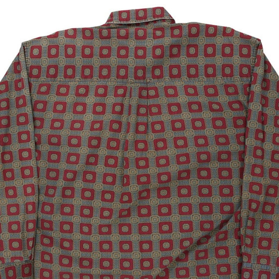 Vintage multicoloured Natural Issue Patterned Shirt - mens large