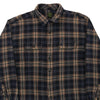 Vintage navy Timberland Overshirt - mens x-large