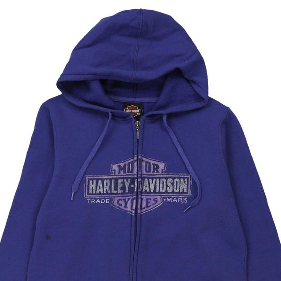 Vintage purple El Paso, TX Harley Davidson Hoodie - womens large