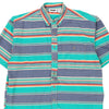 Vintage multicoloured Gitano Short Sleeve Shirt - mens medium