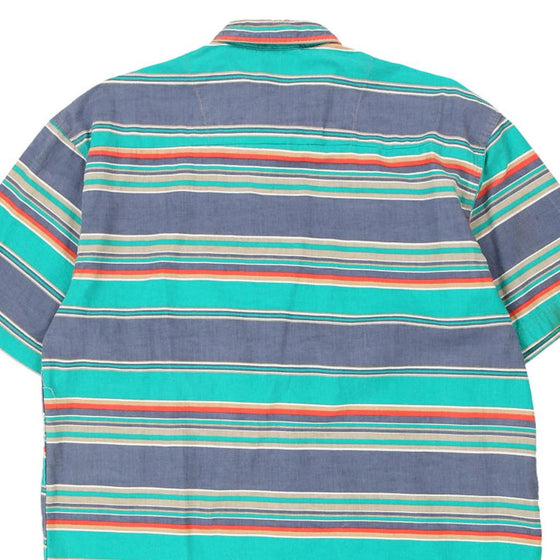 Vintage multicoloured Gitano Short Sleeve Shirt - mens medium