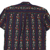 Vintage multicoloured Links Patterned Shirt - mens large