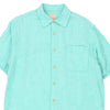 Vintage blue Jos. A. Bank Short Sleeve Shirt - mens medium