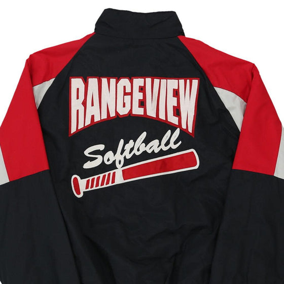 Vintage navy Made in USA. Rangeview Softball Holloway Jacket - mens x-large