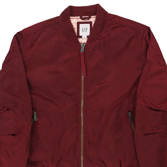 Pre-Loved burgundy Gap Jacket - womens medium