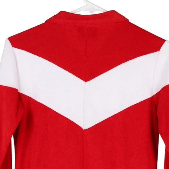 Vintage red Lotto Track Jacket - mens x-small